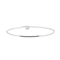 Bracciale Artlinea in Oro bianco Diamante Black 0.12 Ct BD183/ZB-LL - BD183/ZB-LL